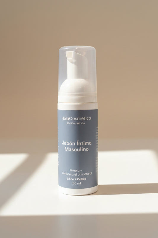 Jabón Íntimo Masculino en Espuma Travel Size - Innovación en Higiene Masculina | Hola Cosmética